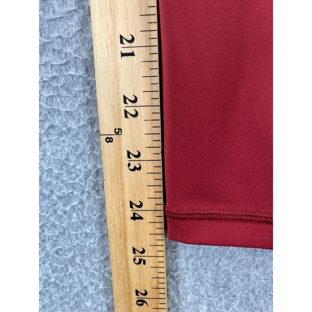 Paragon Leggings Womens S Red Active High Rise Sculptseam 24.5